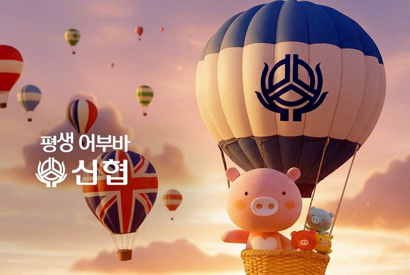 신협, K의 시대, K금융을 어부바합니다